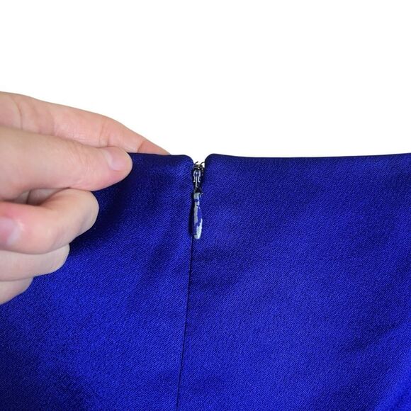 Liz Claiborne night‎ navy vintage evening dress - Picture 8 of 10